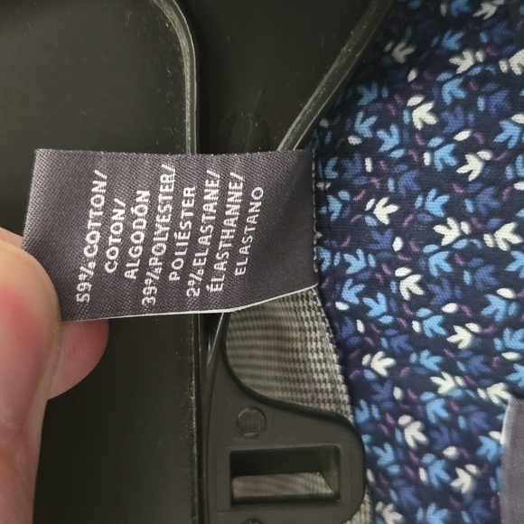 Van Heusen Blue Patterned Shirt - Picture 13 of 13